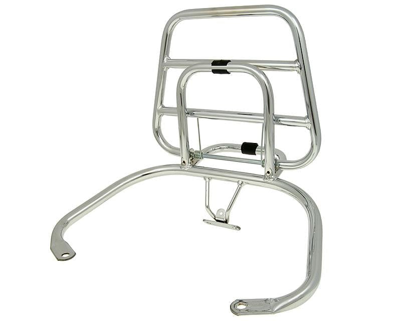 rear luggage rack folding chrome for Vespa S, LX, LXV Touring ...